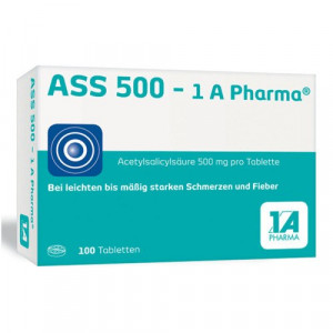 ASS 500-1A Pharma Tabletten ASS 500-1A Pharma Tabletten
