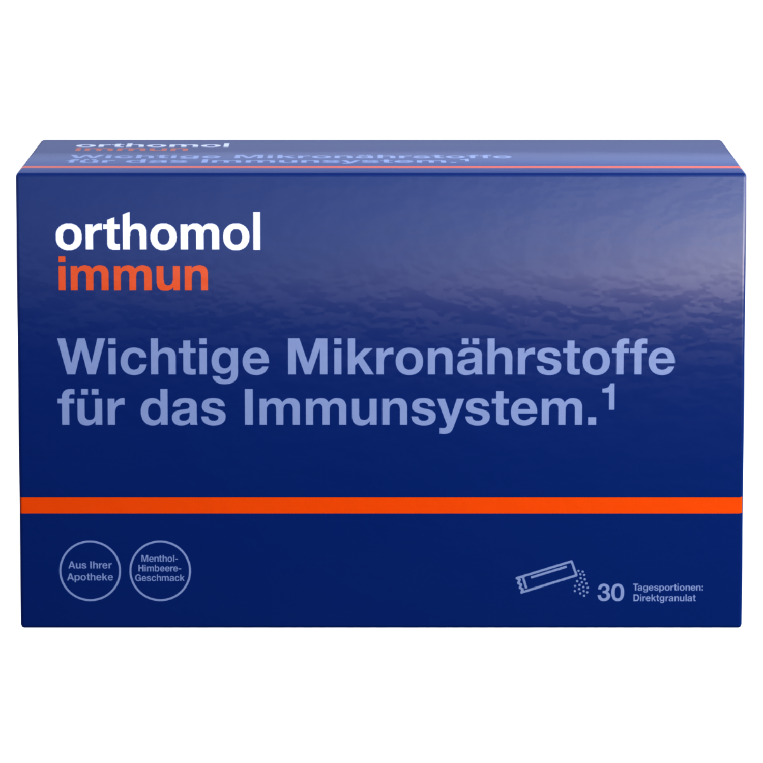 ORTHOMOL Immun Direktgranulat Himbeer/Menthol 30 Tagesportionen ORTHOMOL Immun Direktgranulat Himbeer/Menthol 30 Tagesportionen