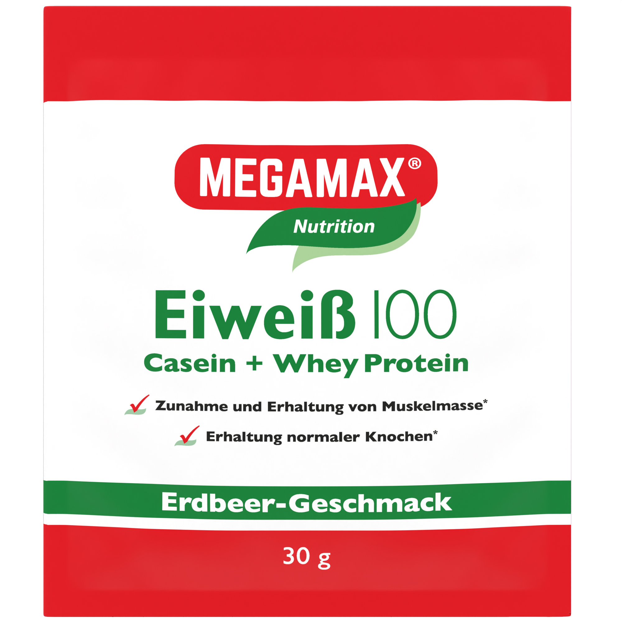 EIWEISS 100 Erdbeer Megamax Pulver EIWEISS 100 Erdbeer Megamax Pulver