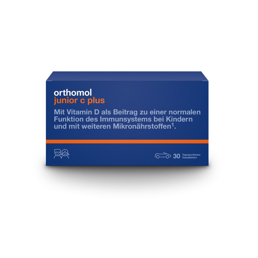 ORTHOMOL Junior C plus Kautabl.Waldfrucht ORTHOMOL Junior C plus Kautabl.Waldfrucht