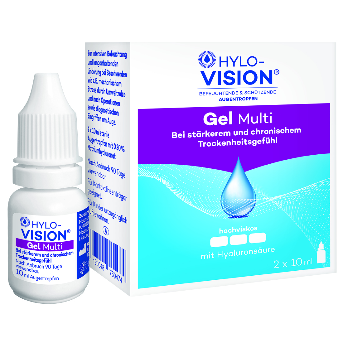 HYLO-VISION Gel multi Augentropfen HYLO-VISION Gel multi Augentropfen