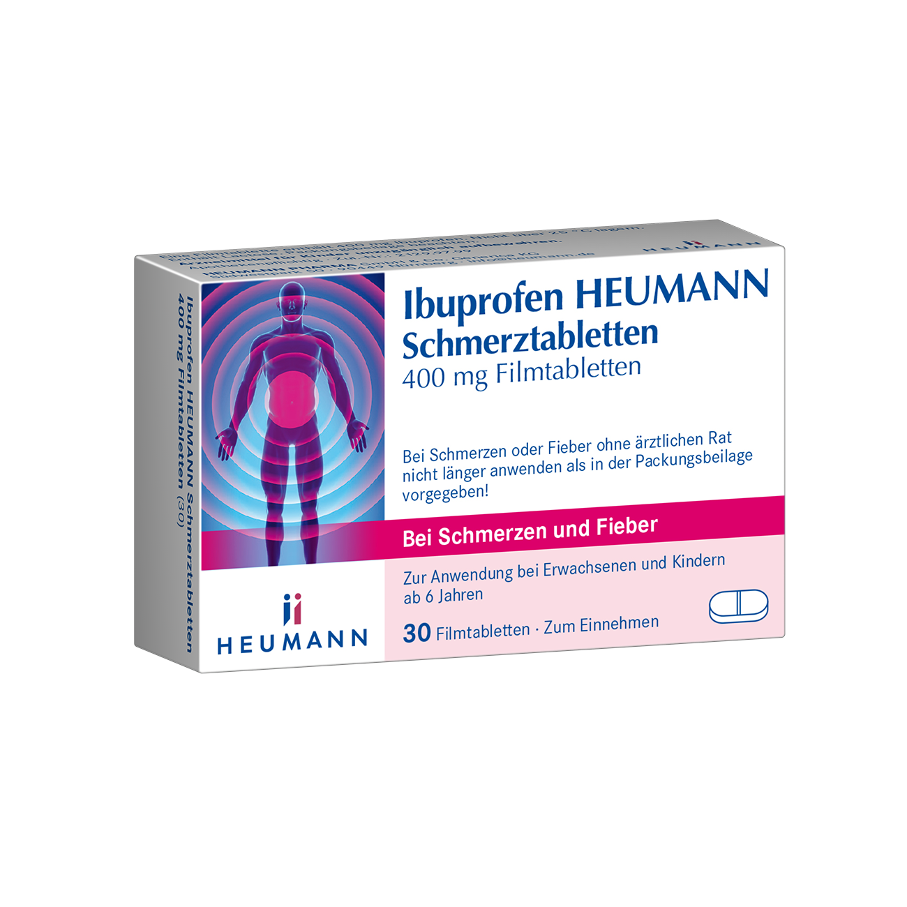 IBUPROFEN Heumann Schmerztabletten 400 mg IBUPROFEN Heumann Schmerztabletten 400 mg