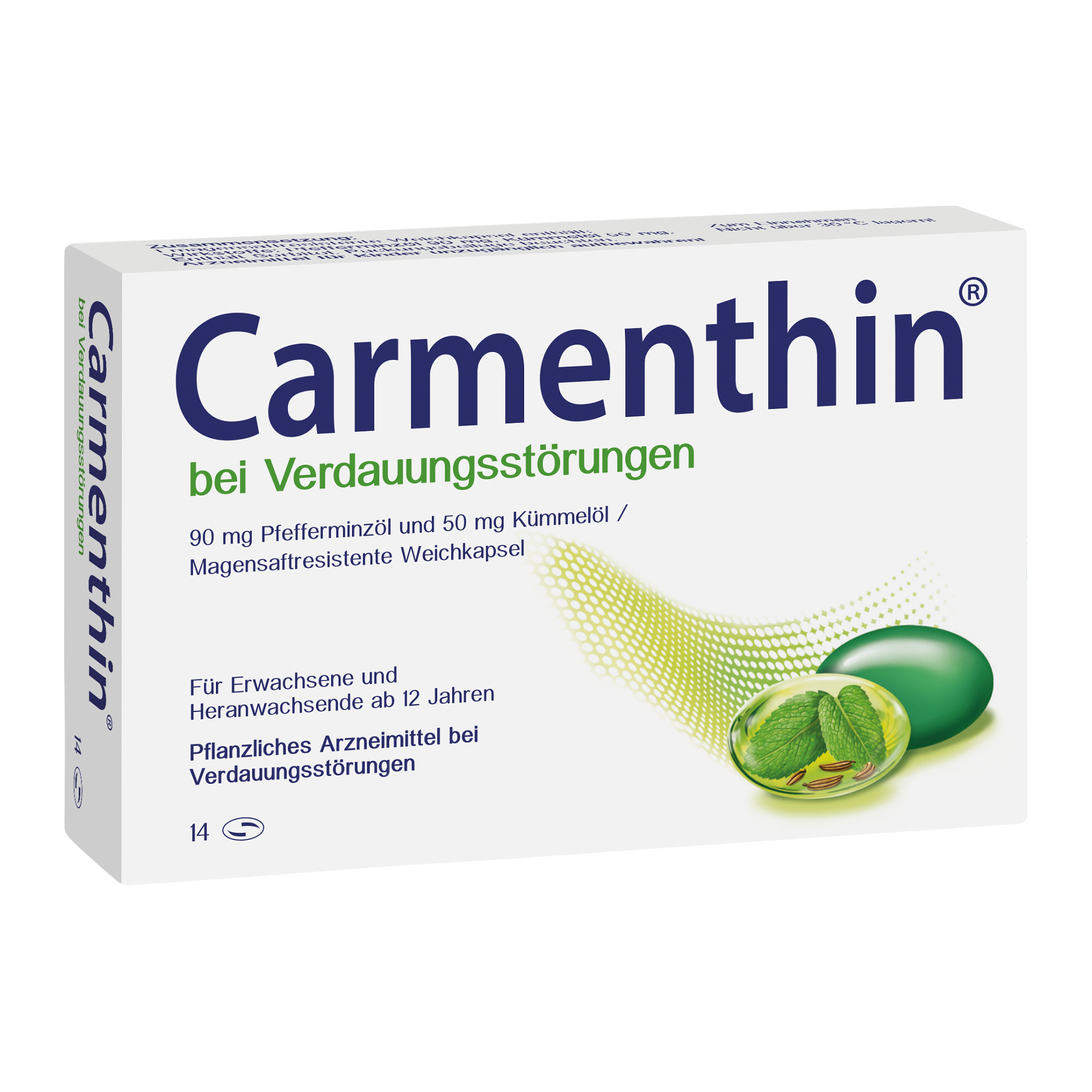 CARMENTHIN bei Verdauungsstörungen msr.Weichkaps. CARMENTHIN bei Verdauungsstörungen msr.Weichkaps.