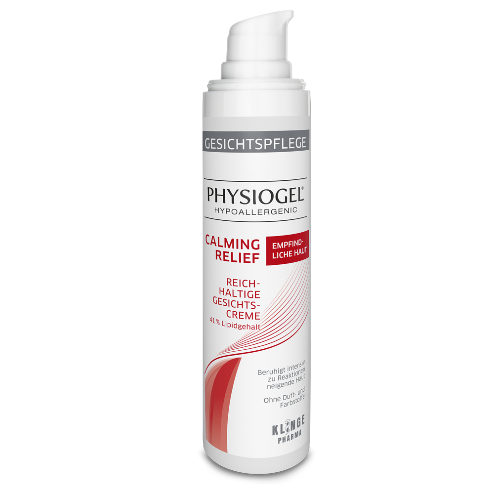 PHYSIOGEL Calming Relief reichhaltige Gesichtscre. PHYSIOGEL Calming Relief reichhaltige Gesichtscre.