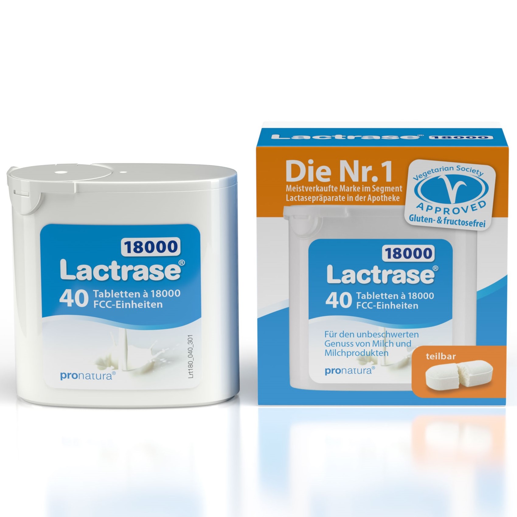 LACTRASE 18.000 FCC Tabletten im Spender LACTRASE 18.000 FCC Tabletten im Spender