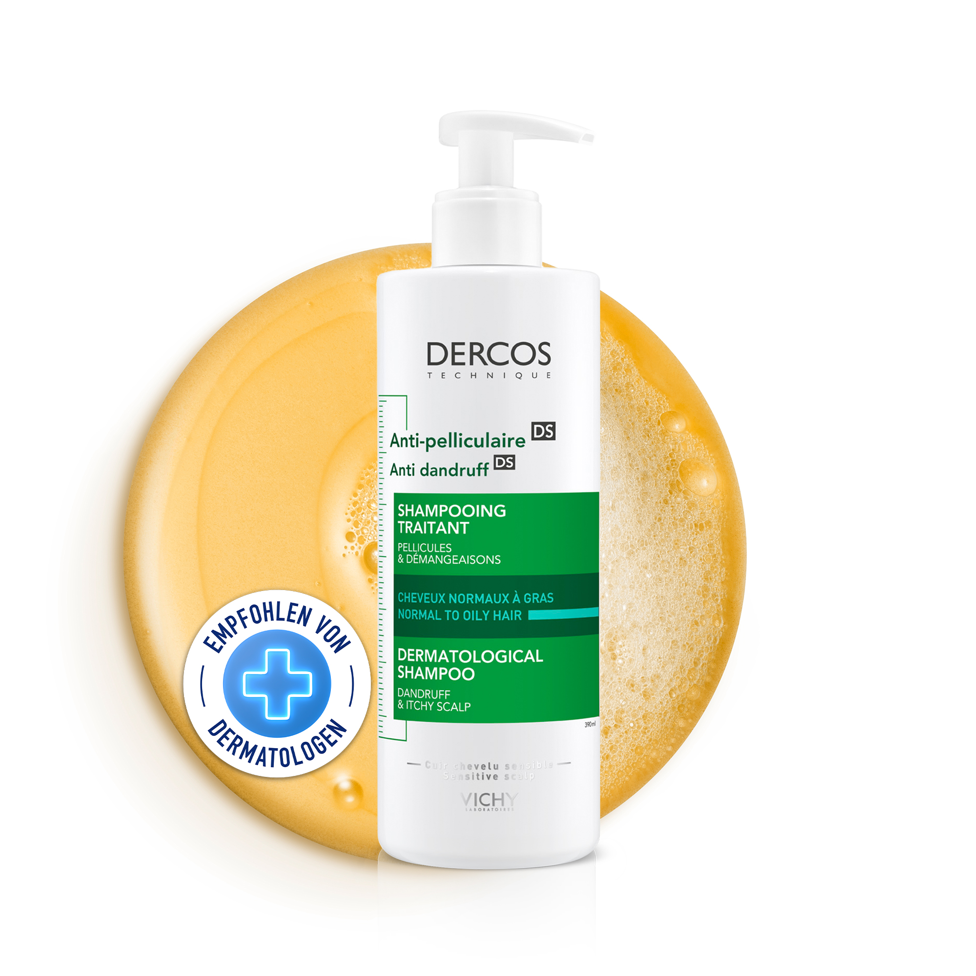 VICHY DERCOS Anti-Schuppen Shampoo fett.Kopfhaut VICHY DERCOS Anti-Schuppen Shampoo fett.Kopfhaut