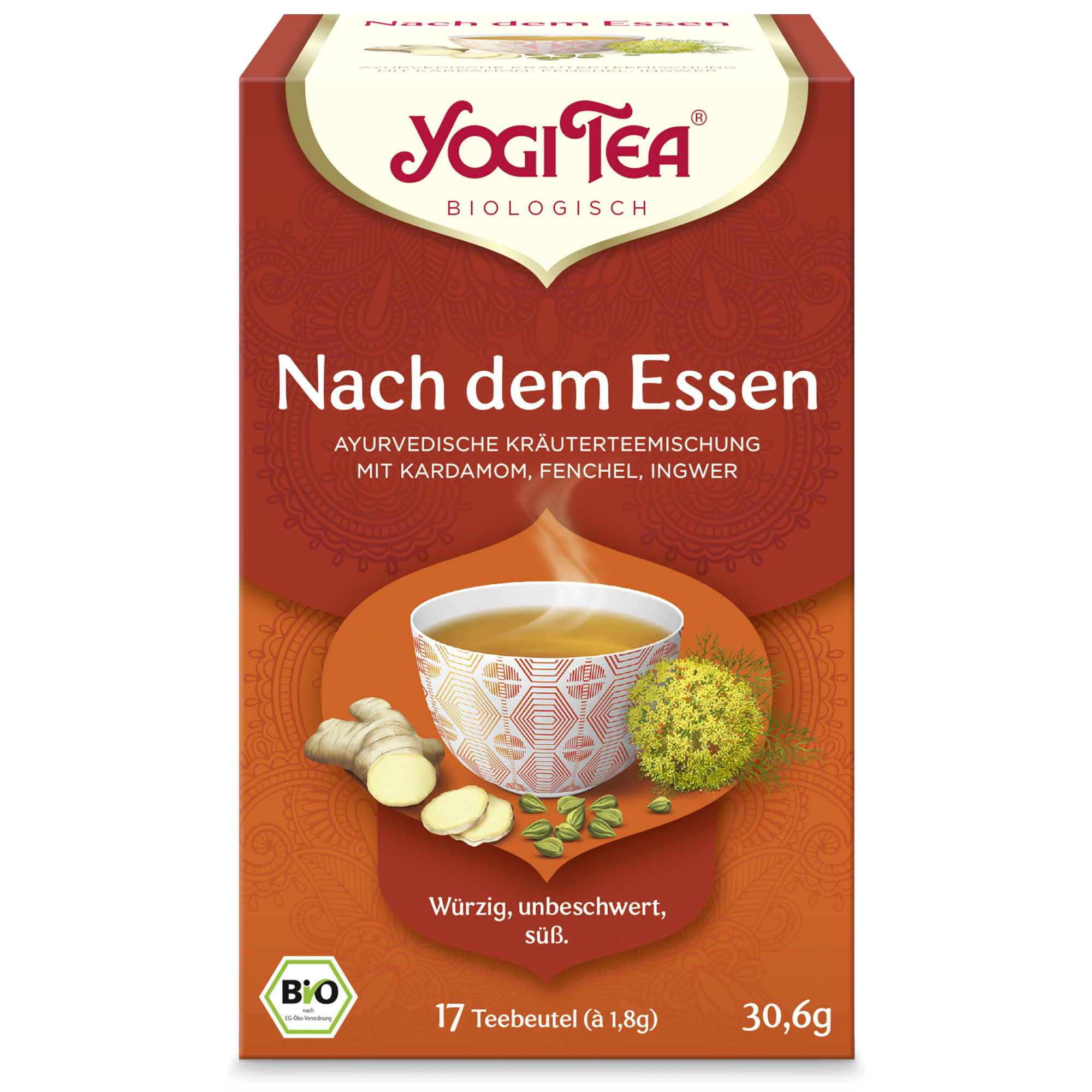 YOGI TEA Nach dem Essen Bio Filterbeutel YOGI TEA Nach dem Essen Bio Filterbeutel