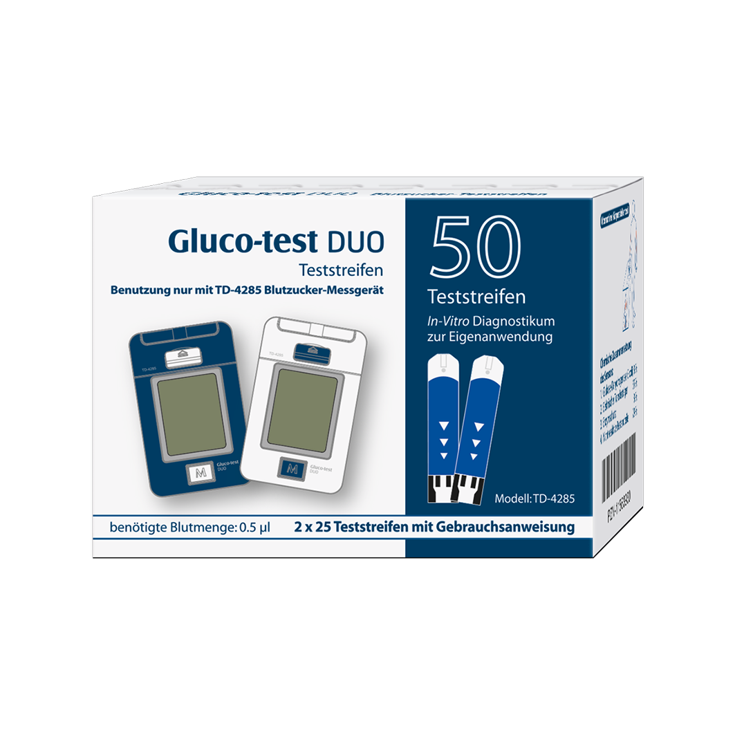 GLUCO TEST DUO Teststreifen GLUCO TEST DUO Teststreifen