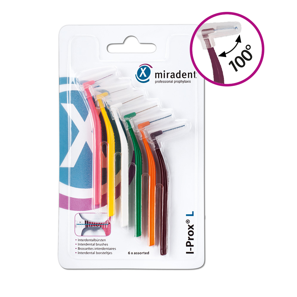 MIRADENT Interdentalbürste I-Prox L sortiert MIRADENT Interdentalbürste I-Prox L sortiert