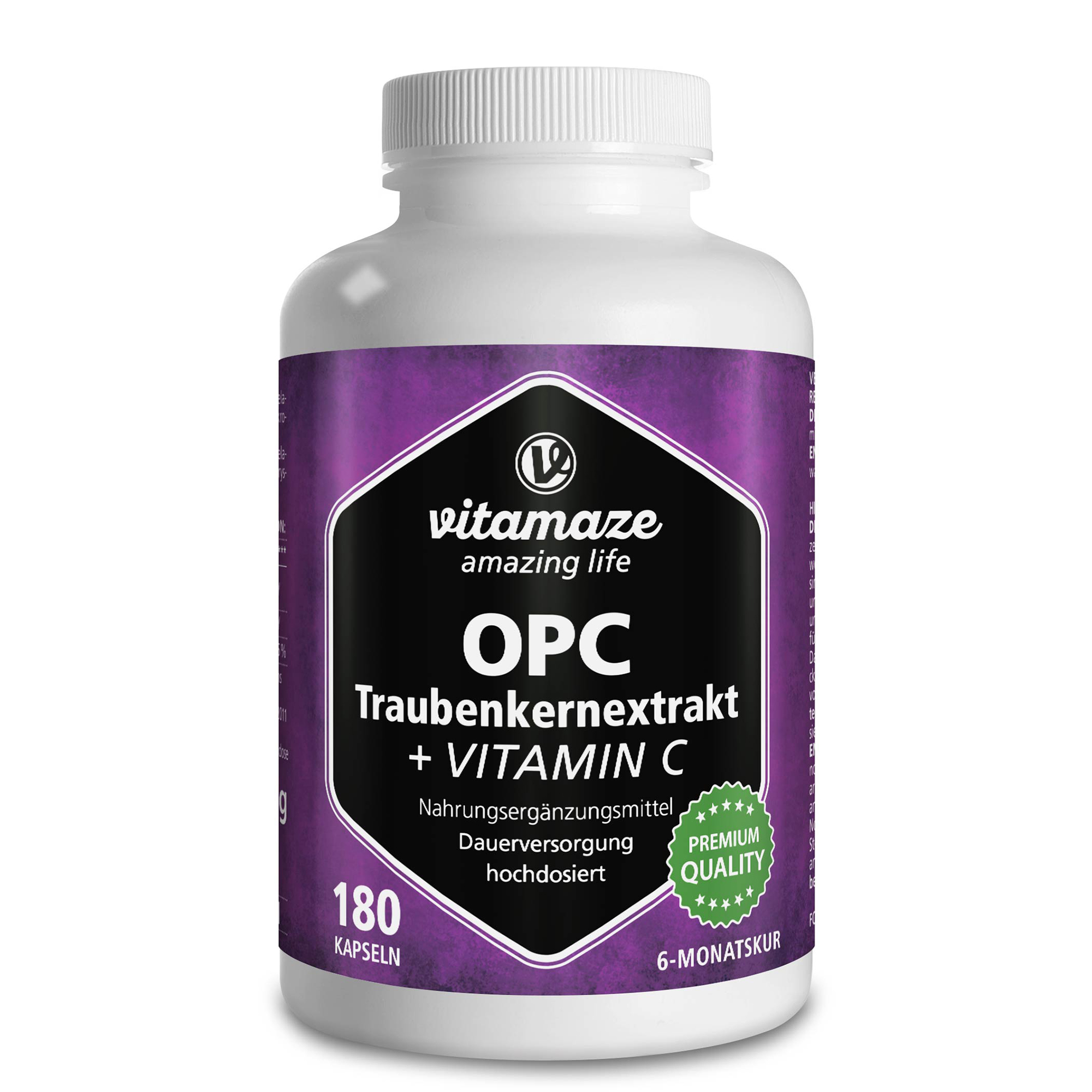 OPC TRAUBENKERNEXTRAKT hochdosiert+Vitamin C Kaps. OPC TRAUBENKERNEXTRAKT hochdosiert+Vitamin C Kaps.
