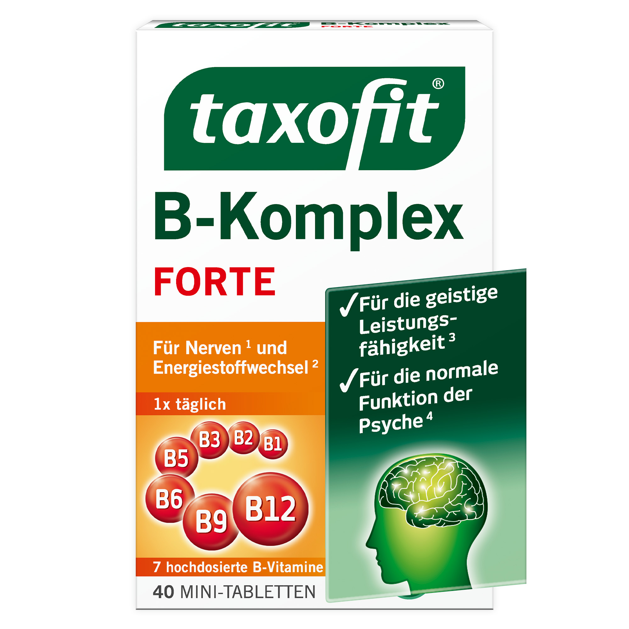 TAXOFIT B-Komplex Tabletten TAXOFIT B-Komplex Tabletten