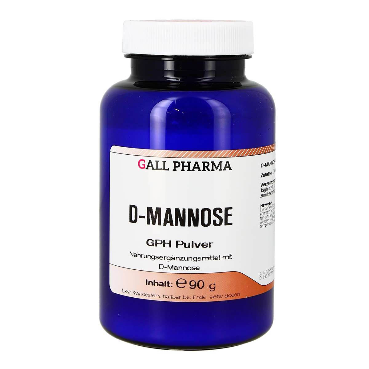 D-MANNOSE GPH Pulver D-MANNOSE GPH Pulver