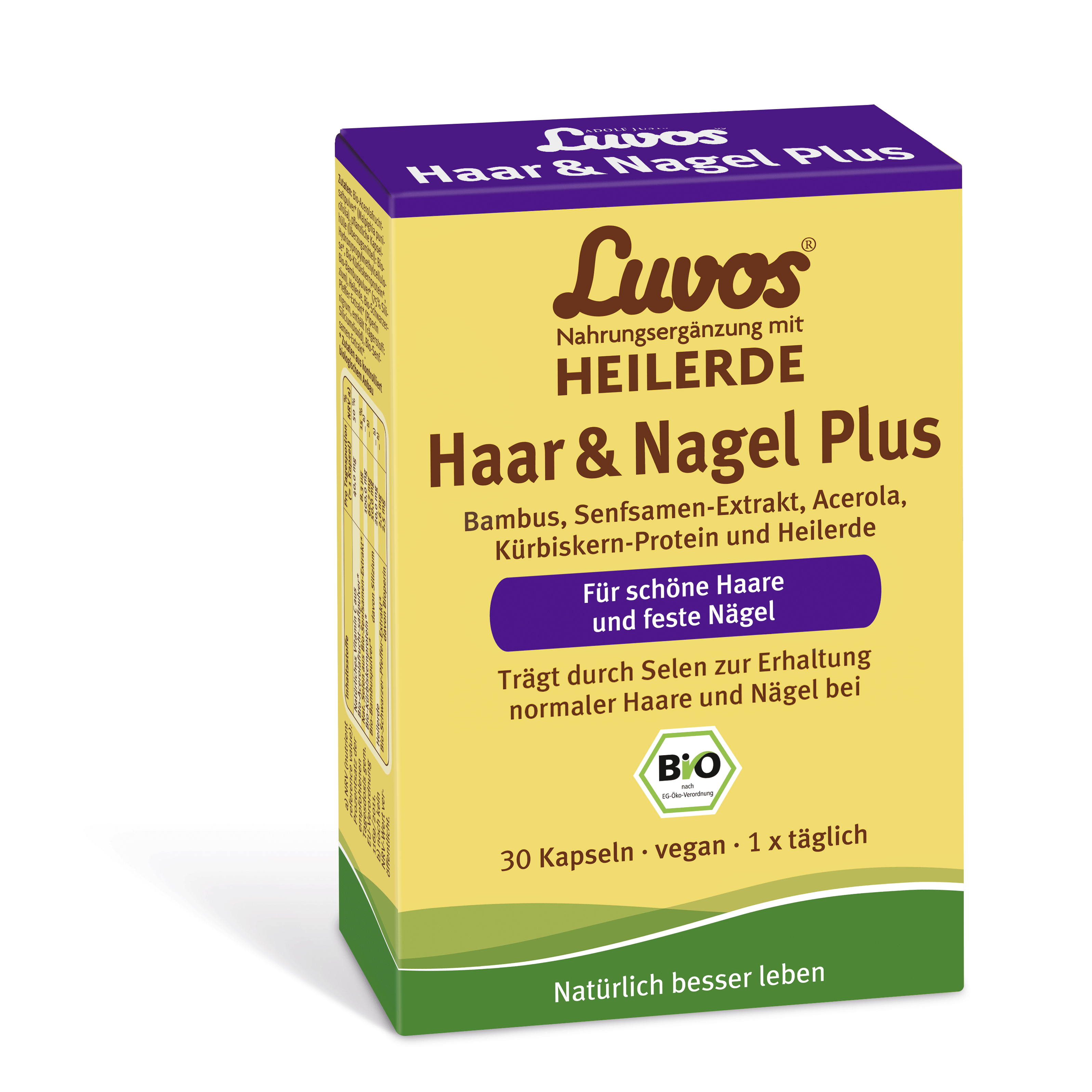 LUVOS Heilerde Bio Haar & Nagel Plus Kapseln LUVOS Heilerde Bio Haar & Nagel Plus Kapseln