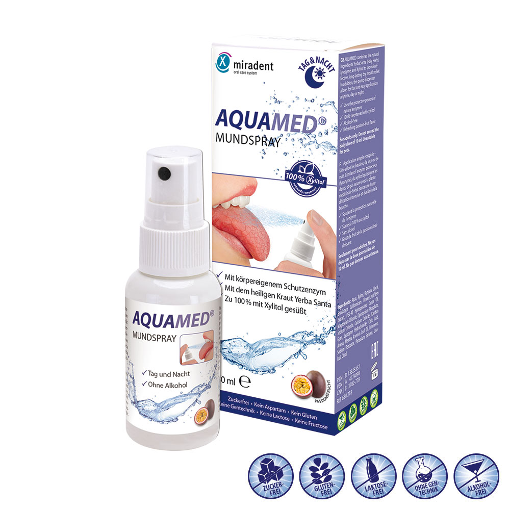 MIRADENT Aquamed Mundtrockenheit Spray MIRADENT Aquamed Mundtrockenheit Spray