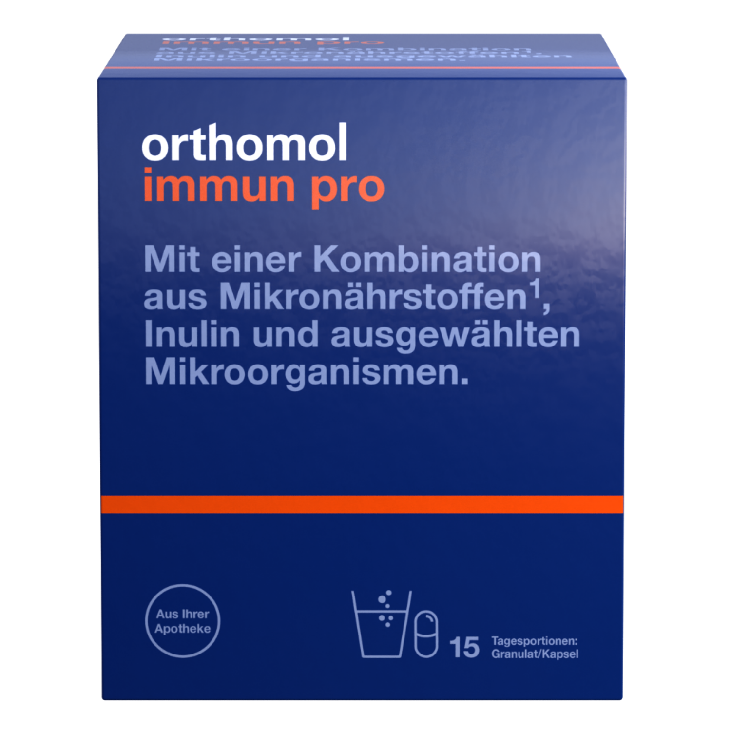 ORTHOMOL Immun pro 15 Tagesportionen Granulat & Kapseln Kombipackung ORTHOMOL Immun pro 15 Tagesportionen Granulat & Kapseln Kombipackung