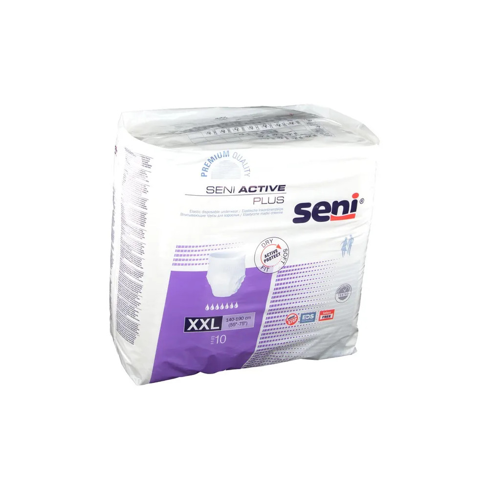 SENI Active Plus Inkontinenzslip Einmal XXL SENI Active Plus Inkontinenzslip Einmal XXL