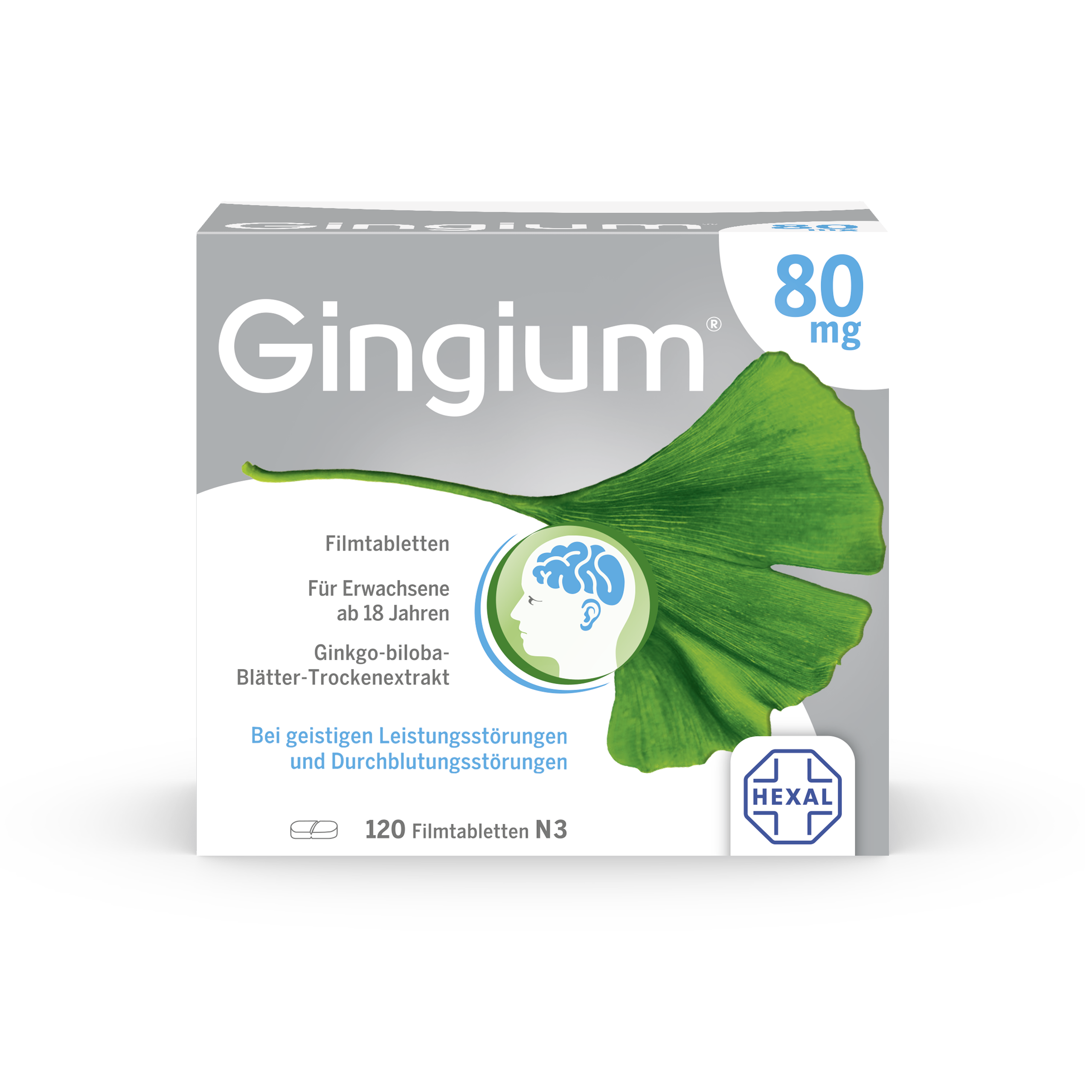 GINGIUM 80 mg Filmtabletten GINGIUM 80 mg Filmtabletten