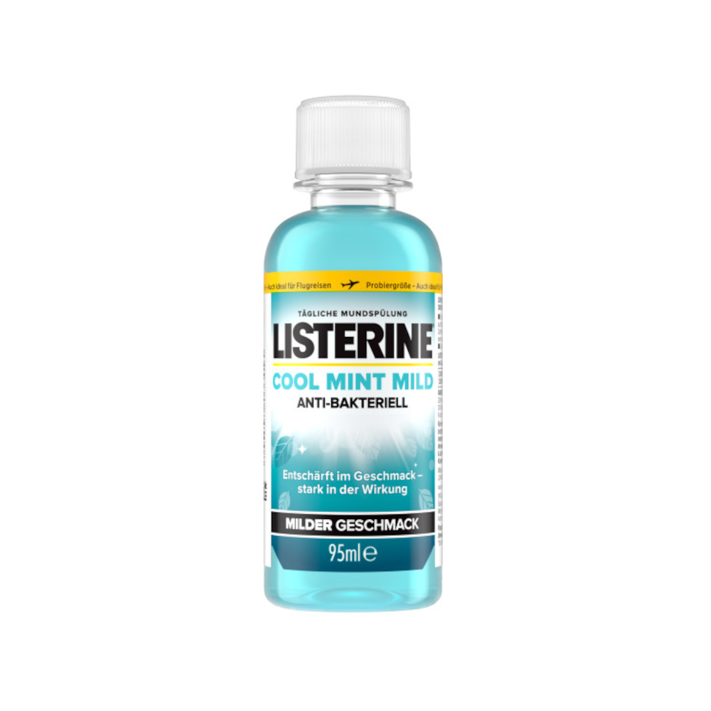 LISTERINE Cool Mint milder Geschmack Mundspülung LISTERINE Cool Mint milder Geschmack Mundspülung