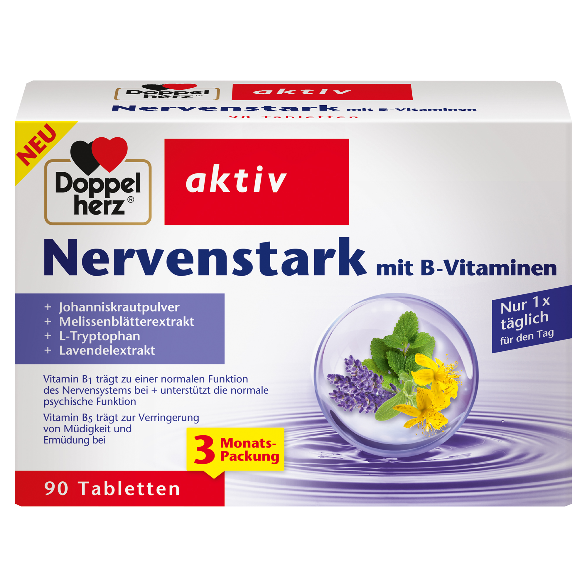 DOPPELHERZ Nervenstark Tabletten DOPPELHERZ Nervenstark Tabletten
