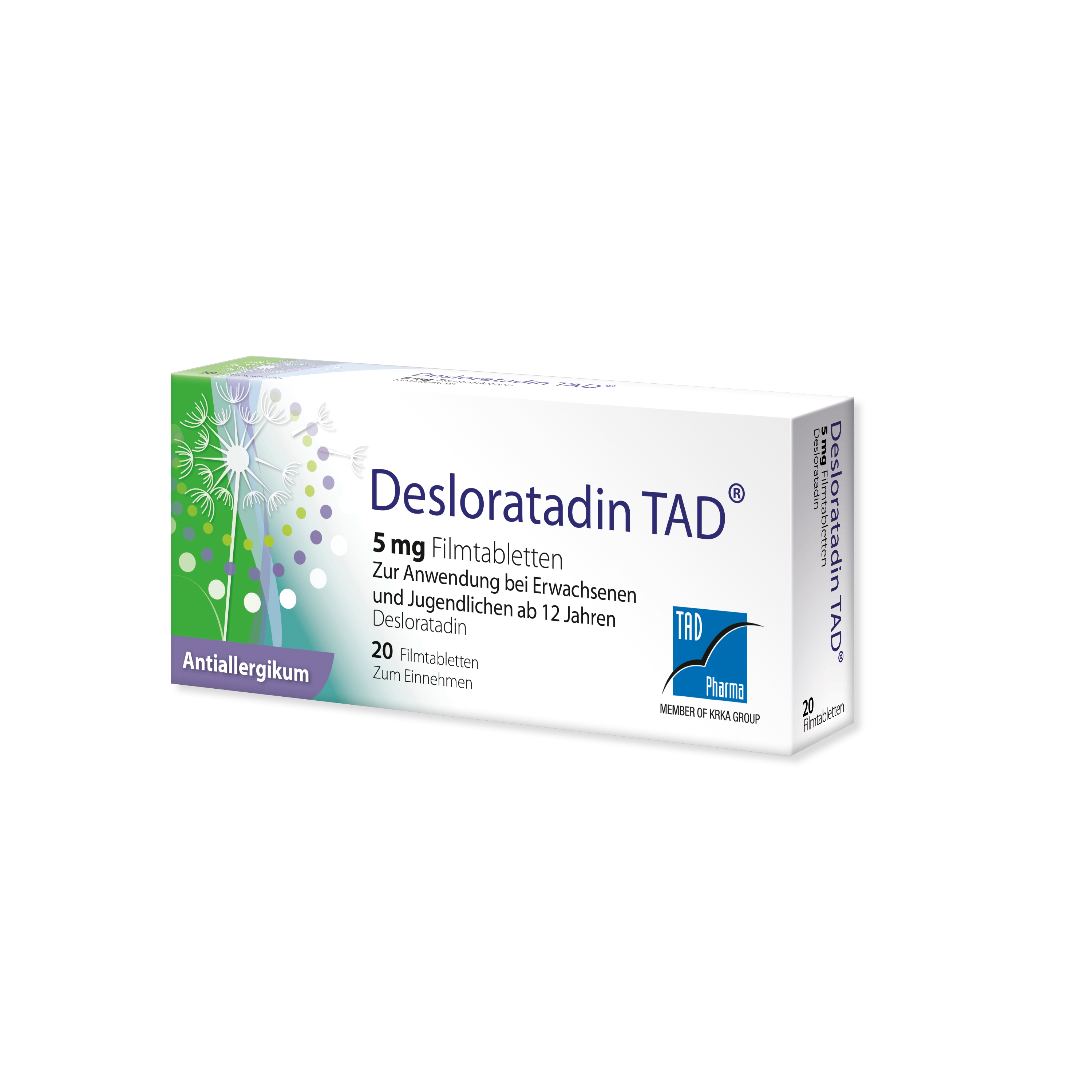 DESLORATADIN TAD 5 mg Filmtabletten DESLORATADIN TAD 5 mg Filmtabletten