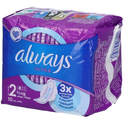 ALWAYS Ultra Binden long mit Flügeln ALWAYS Ultra Binden long mit Flügeln