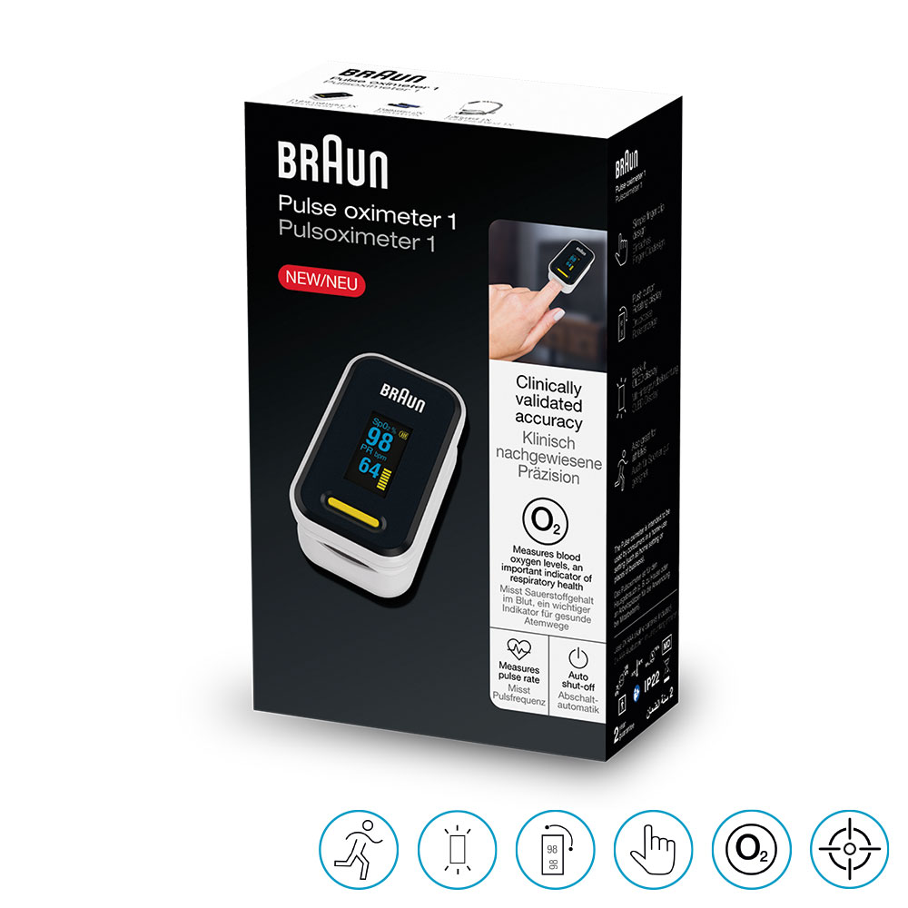 BRAUN PULSOXIMETER 1 BRAUN PULSOXIMETER 1