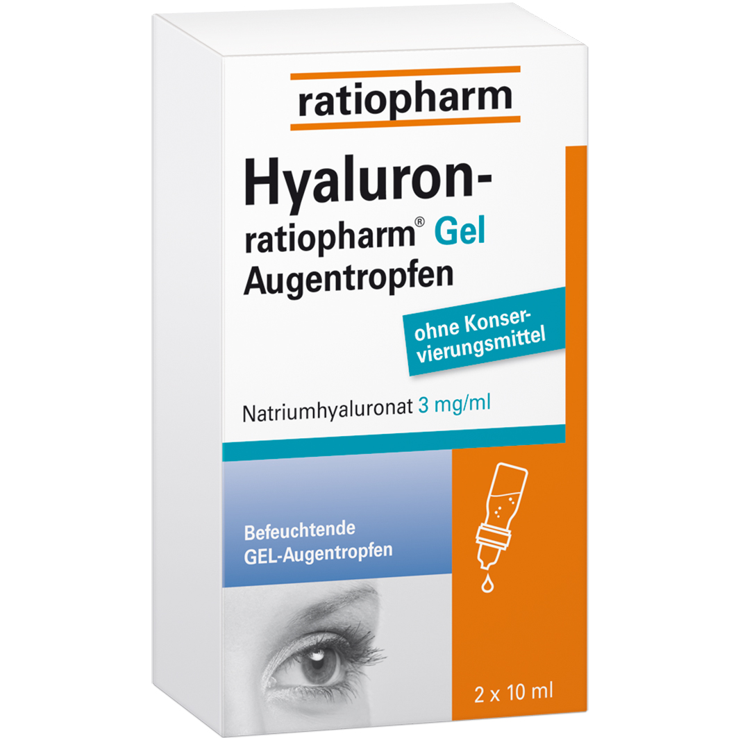 HYALURON-RATIOPHARM Gel Augentropfen HYALURON-RATIOPHARM Gel Augentropfen
