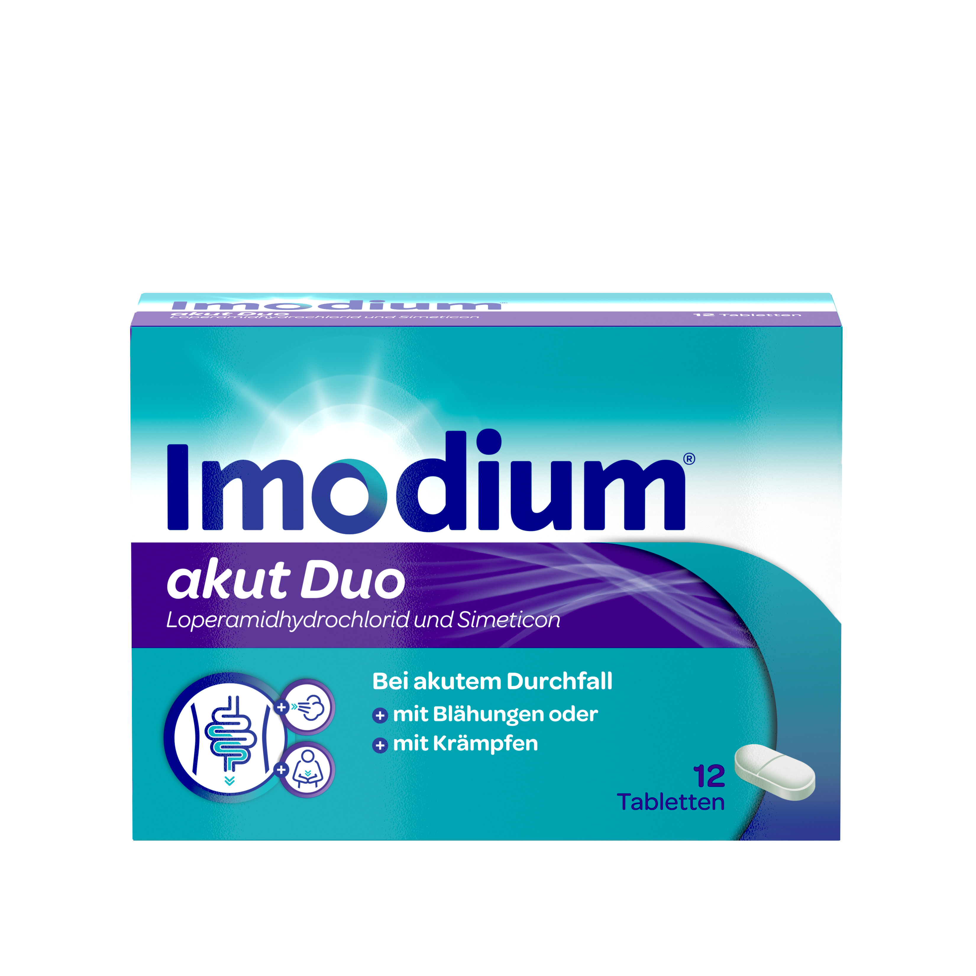 IMODIUM akut Duo 2 mg/125 mg Tabletten IMODIUM akut Duo 2 mg/125 mg Tabletten