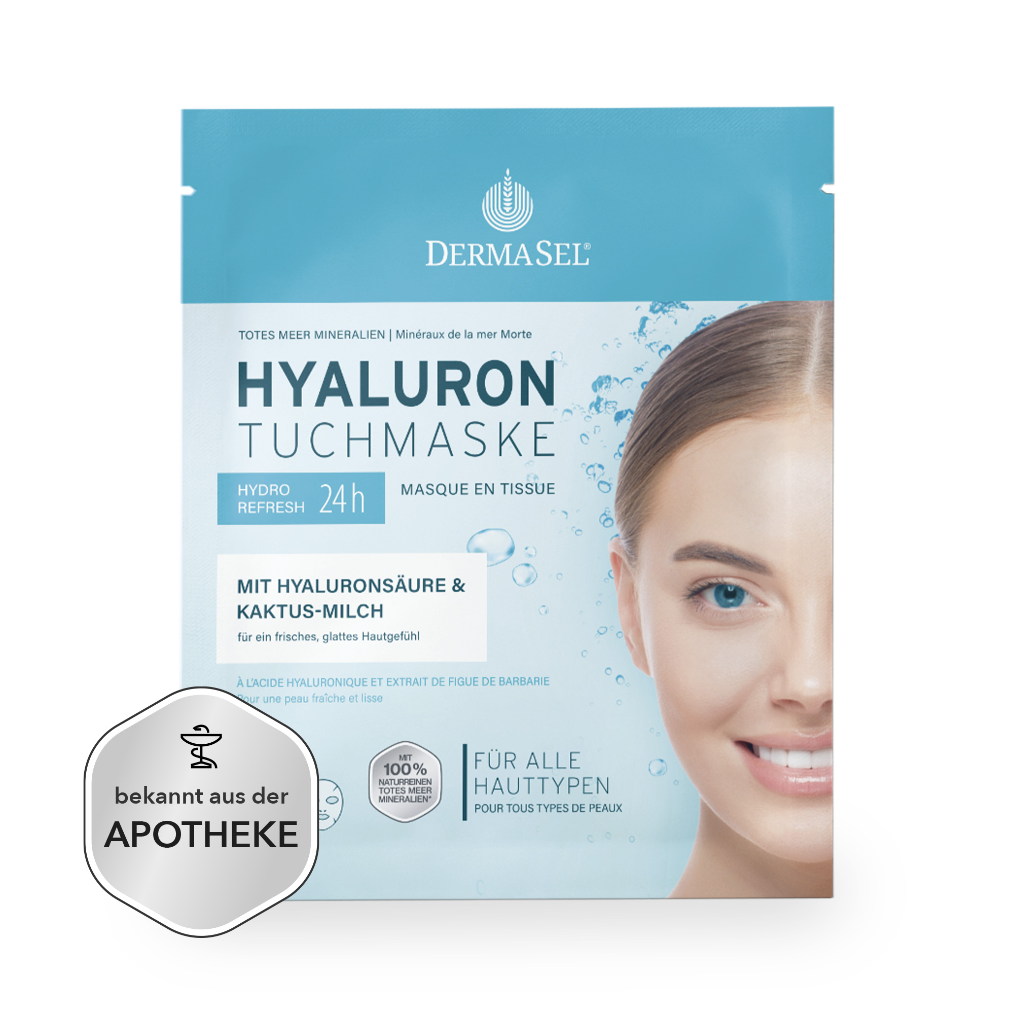 DERMASEL Hyaluron Tuchmaske DERMASEL Hyaluron Tuchmaske