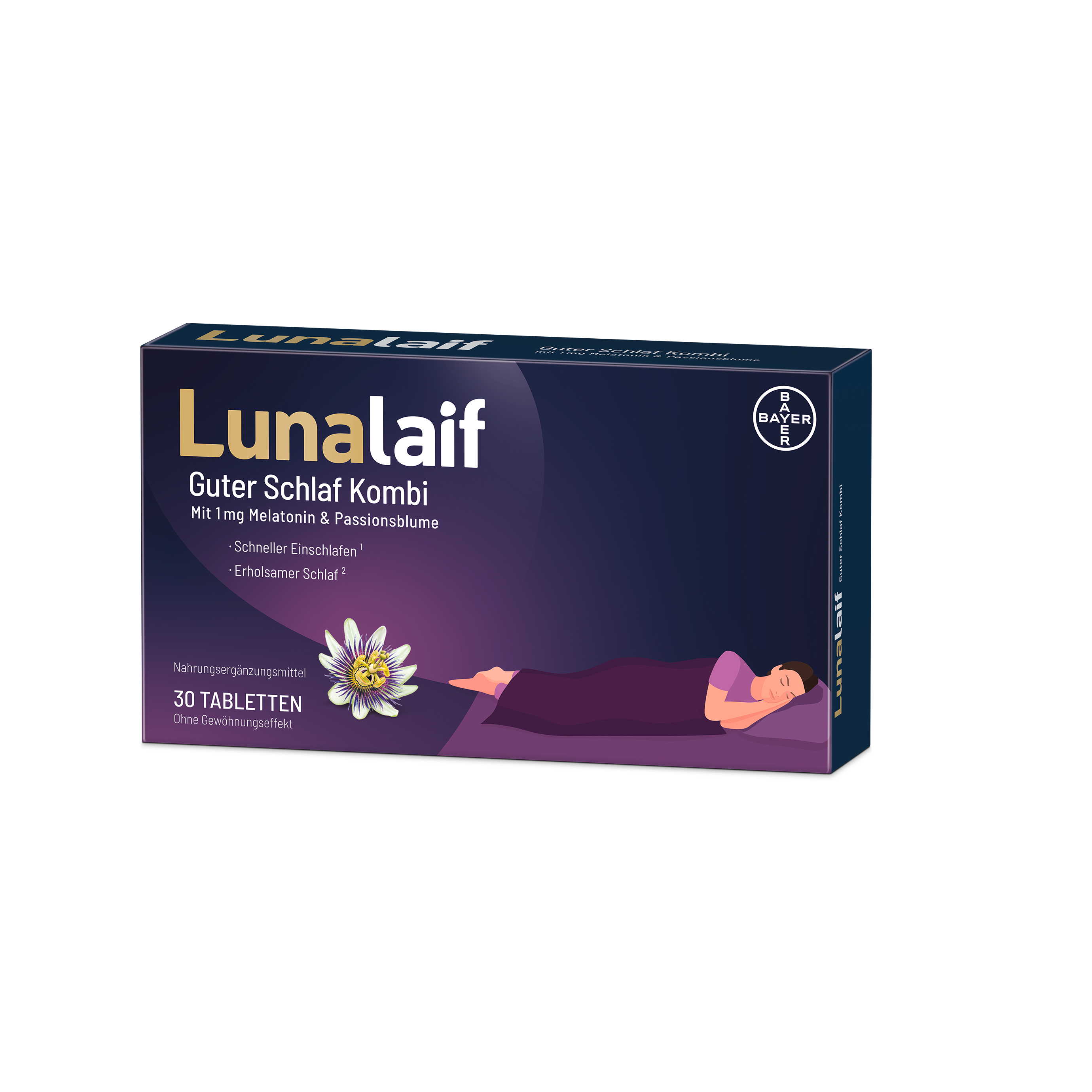 LUNALAIF Guter Schlaf Kombi Tabletten LUNALAIF Guter Schlaf Kombi Tabletten