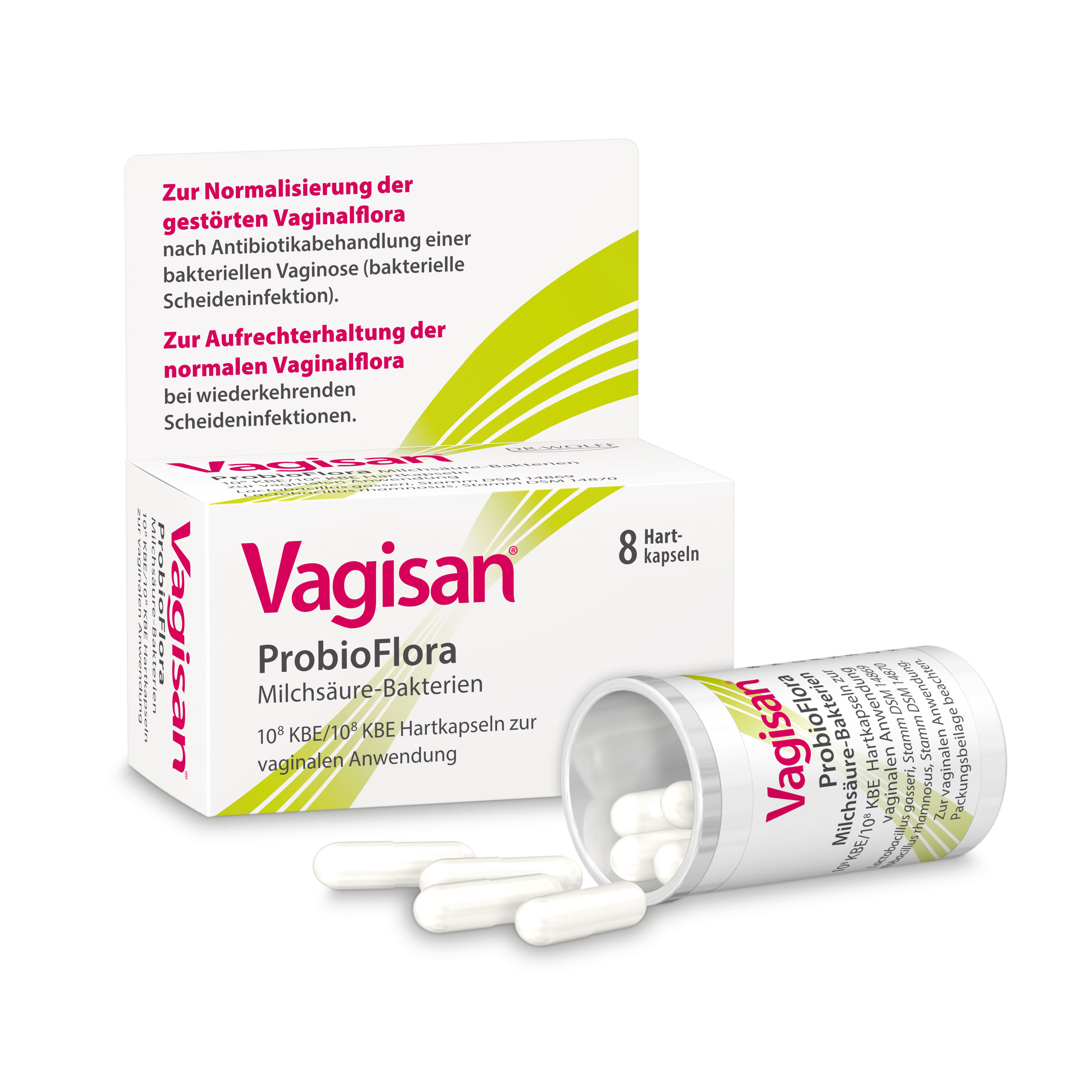 VAGISAN ProbioFlora Milchsäure-Bakter.Vaginalkaps. VAGISAN ProbioFlora Milchsäure-Bakter.Vaginalkaps.