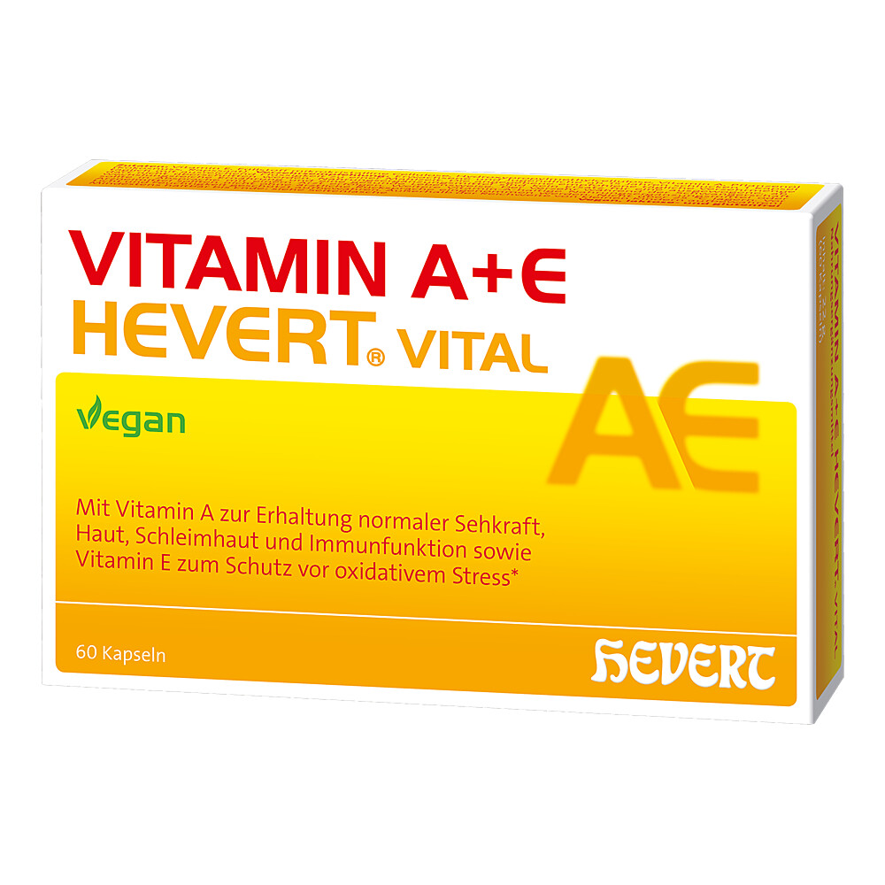 VITAMIN A+E Hevert Vital Kapseln VITAMIN A+E Hevert Vital Kapseln