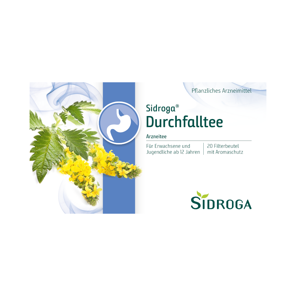 SIDROGA Durchfalltee Filterbeutel SIDROGA Durchfalltee Filterbeutel