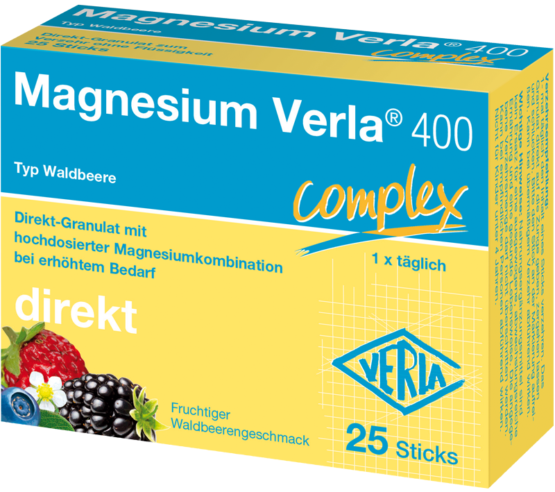 Magnesium Verla® 400 Typ Waldbeere Magnesium Verla® 400 Typ Waldbeere
