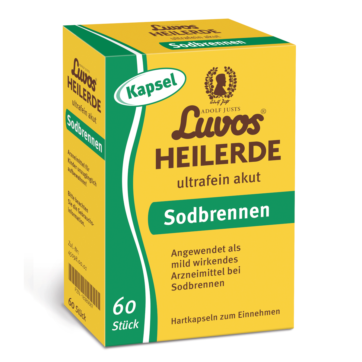 LUVOS Heilerde ultrafein akut Sodbrennen Kapseln LUVOS Heilerde ultrafein akut Sodbrennen Kapseln