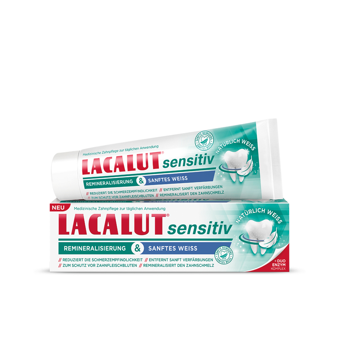 LACALUT sensitiv Remineralisierung & sanftes Weiß LACALUT sensitiv Remineralisierung & sanftes Weiß