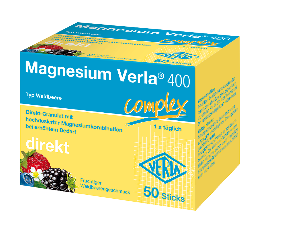 MAGNESIUM VERLA 400 Waldbeere Direkt-Granulat MAGNESIUM VERLA 400 Waldbeere Direkt-Granulat