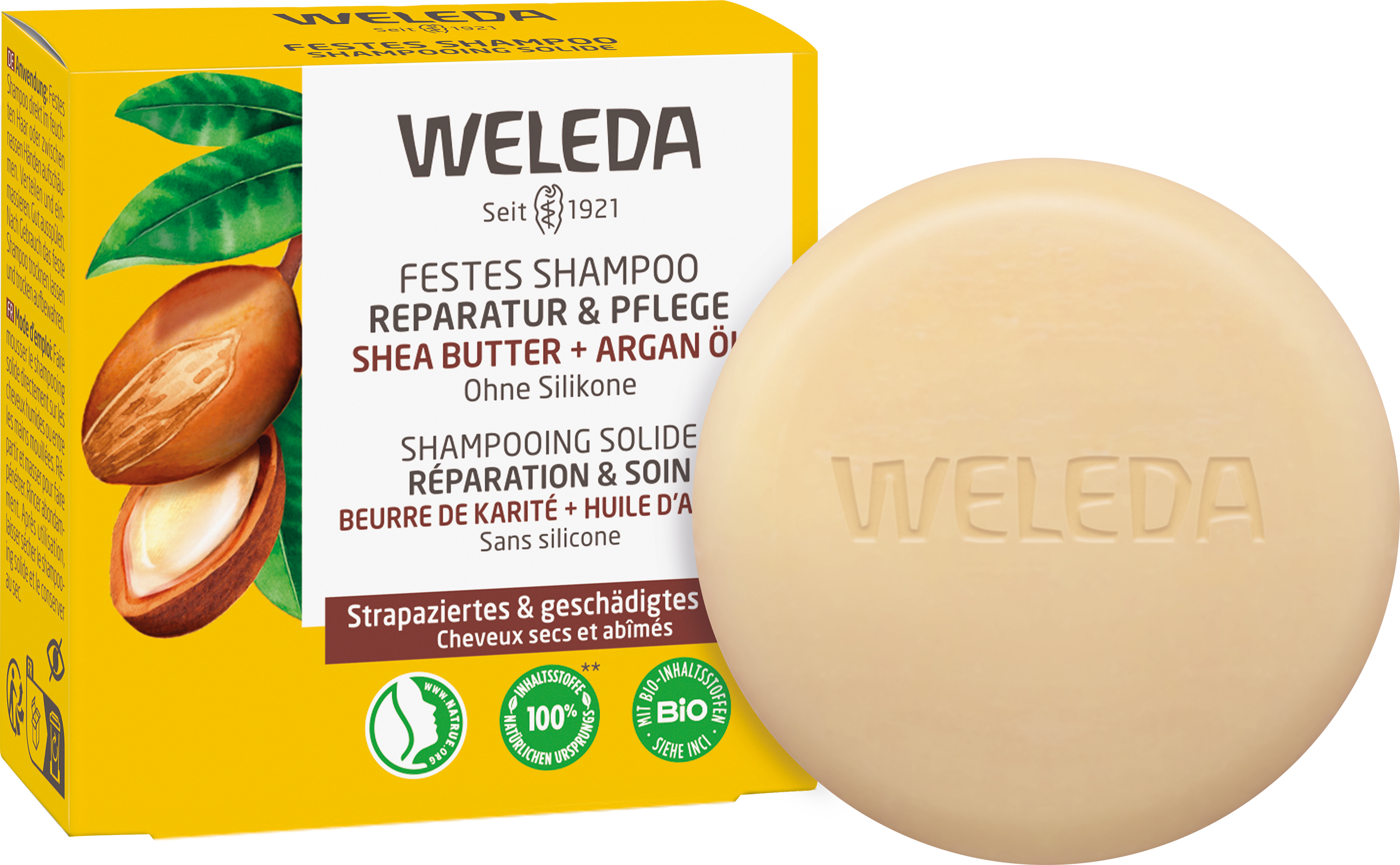 Weleda Festes Shampoo Reparatur & Pflege Weleda Festes Shampoo Reparatur & Pflege