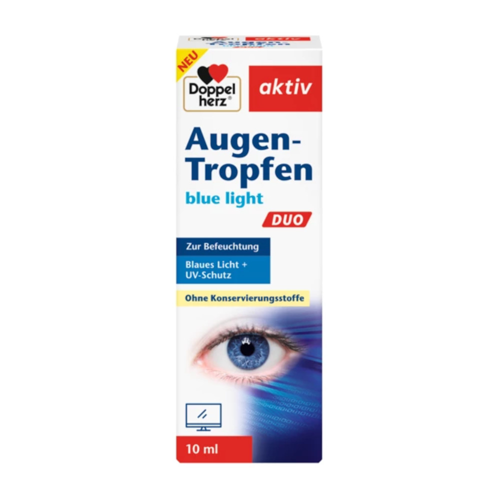 DOPPELHERZ Augen-Tropfen blue light DUO DOPPELHERZ Augen-Tropfen blue light DUO