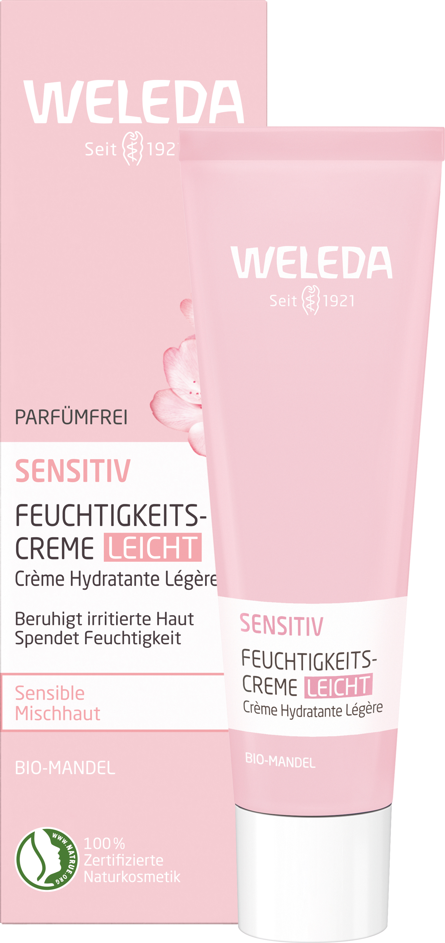 WELEDA Sensitiv Feuchtigkeitscreme leicht Mandel WELEDA Sensitiv Feuchtigkeitscreme leicht Mandel
