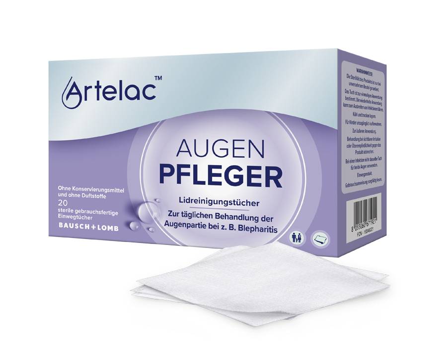 ARTELAC Augenpfleger Lidreinigungstücher ARTELAC Augenpfleger Lidreinigungstücher