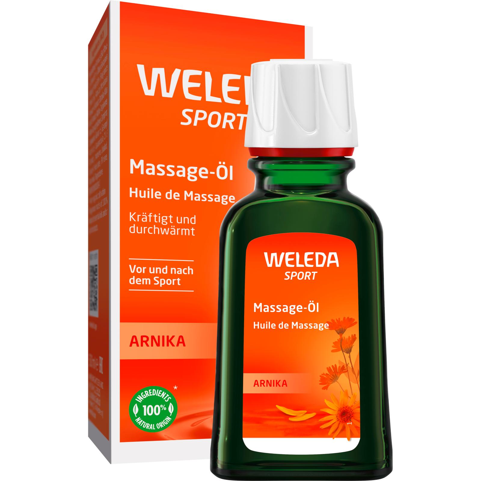 WELEDA Sport Massage-Öl Arnika WELEDA Sport Massage-Öl Arnika