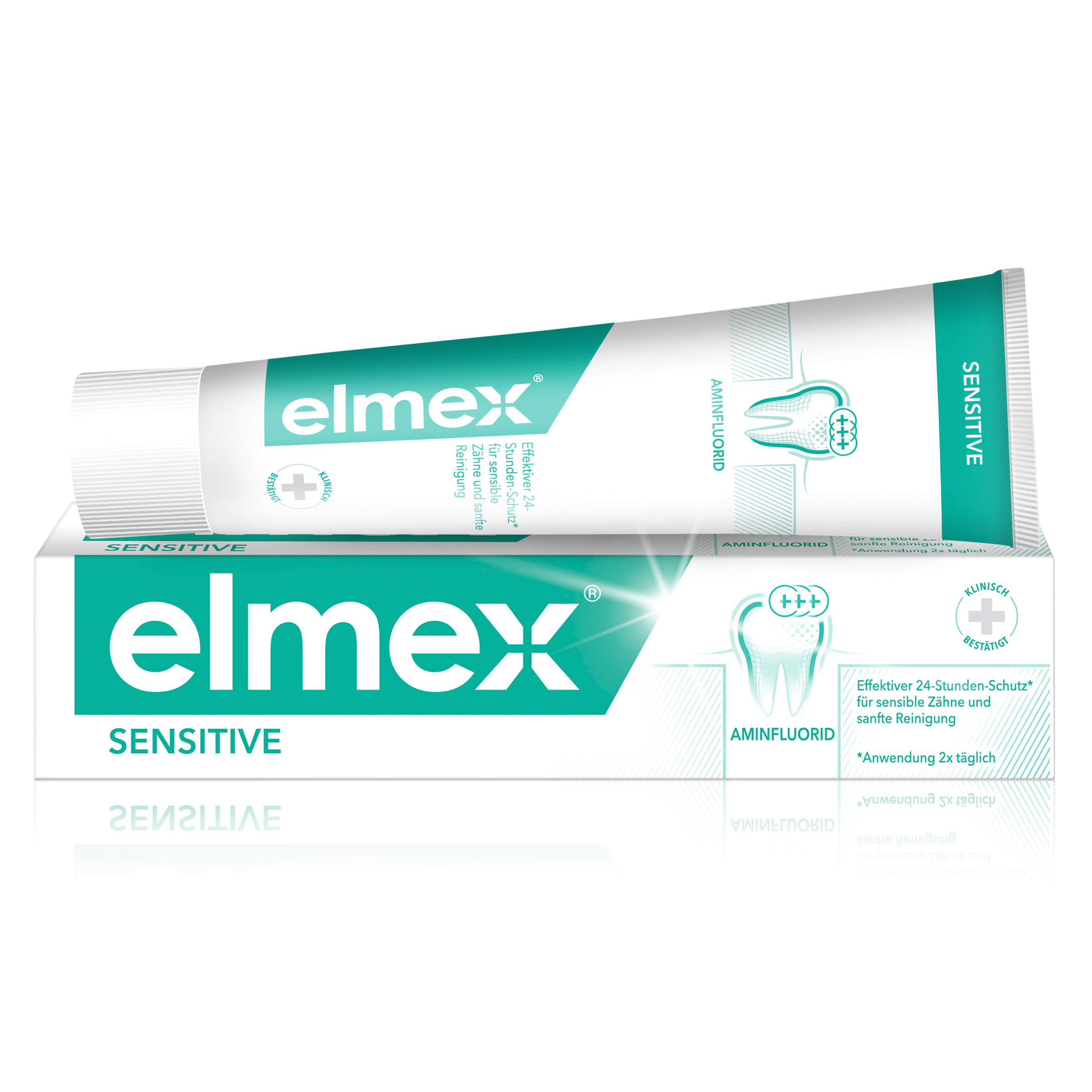 elmex Sensitive Zahnpasta für schmerzempfindliche Zähne elmex Sensitive Zahnpasta für schmerzempfindliche Zähne